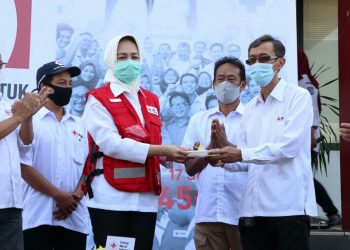 Rayakan HUT PMI, Airin Pastikan Stok Darah di Tangsel Aman