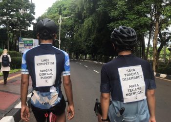 Diresahkan Begal, Komunitas Sepeda Kampanyekan Keamanan dan Keselamatan