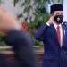 Presiden Jokowi Pimpin Upacara Peringatan ke-75 Hari TNI