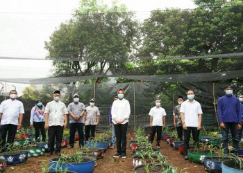 Airin Apresiasi Kelompok Tani Jahe di Lengkong Karya