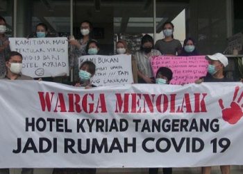 Ditolak Penghuni Apartemen, Pemkot Tangerang Batalkan Rumah Singgah OTG Covid-19 di Hotel Kryiad 