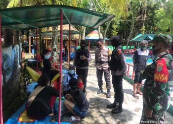 Long Weekend, Polda Banten Bersama TNI Pantau Tempat Wisata