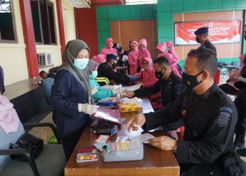Jelang HUT Brimob ke-75, Polda Banten Gelar Aksi Donor Darah