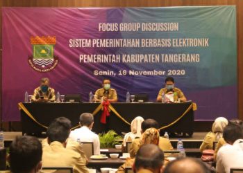 Tingkatkan Pelayanan Publik, Pemkab Tangerang Siap Terapkan Sistem Pemerintahan Berbasis Elektronik