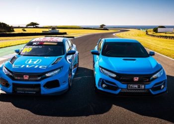 Racing Blue Honda Civic Type R Tampil di Australia TCR Series 2021