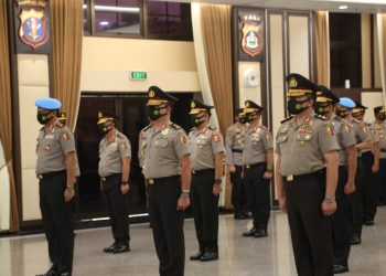46 Perwira Tinggi Polri Naik Pangkat