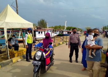 Polres Serang Kota Himbau Pengunjung Tempat Wisata Terapkan Prokes