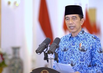Presiden Apresiasi Semangat Pengabdian Anggota Korpri di Tengah Pandemi