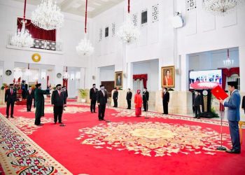 Presiden Jokowi Lantik Enam Menteri Baru Kabinet Indonesia Maju