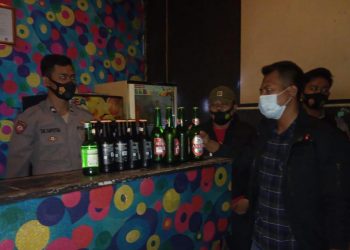 Polres Serang Sita Miras dari Sejumlah Tempat Hiburan Malam