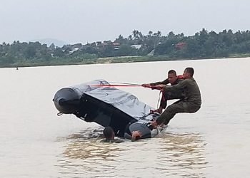 Siaga Bencana Alam, Personel Brimob Polda Banten Gelar Latihan SAR