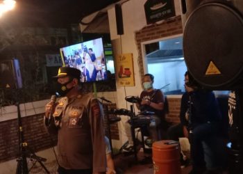Langgar Prokes, Polres Serang Kota Bubarkan Pengunjung Kafe
