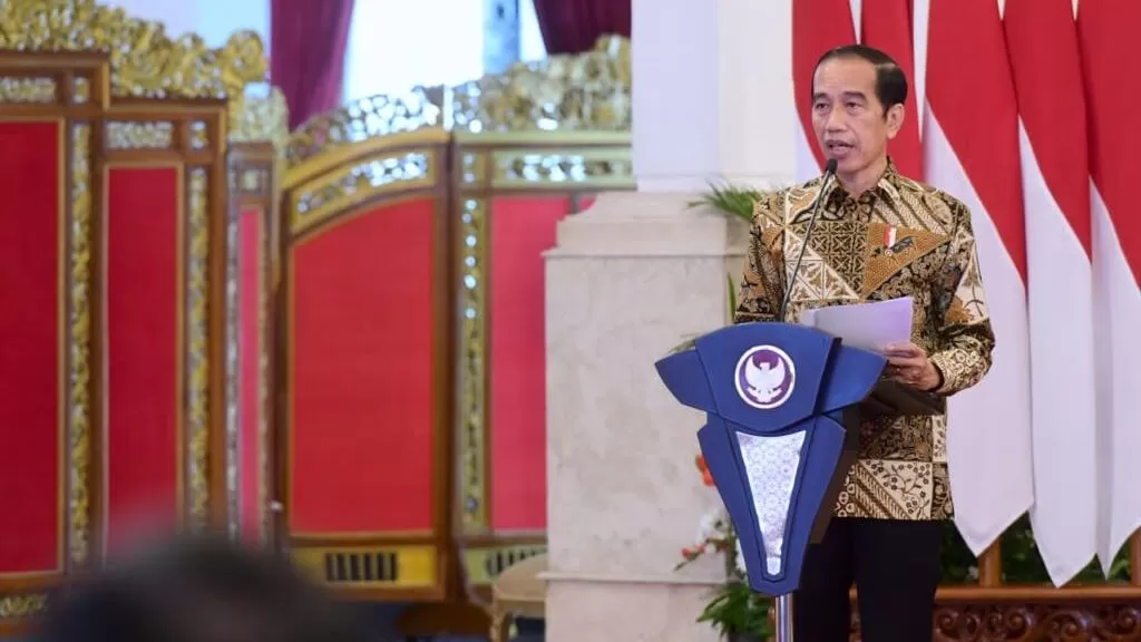 Presiden Jokowi Buka Munas VI Apeksi secara Virtual di Istana Negara