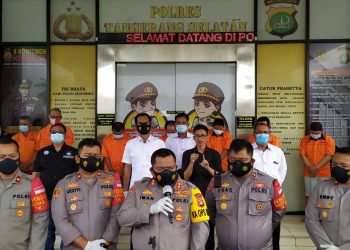 Polres Tangsel Bekuk Sindikat Pembuat dan Pengedar Uang Palsu