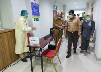 Keterisian Ruang Perawatan Covid-19 di Kabupaten Tangerang Menurun