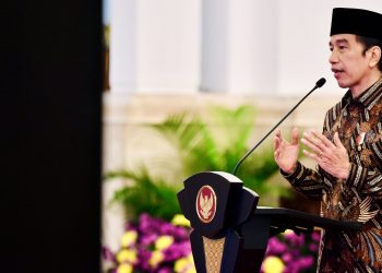[FOTO] Presiden Joko Widodo Buka Kongres XXXI HMI Tahun 2021