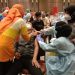 Ribuan Pedagang Di Kota Tangerang Divaksin Covid-19