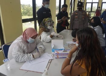 Hari Pertama Ops Bina Kusuma Maung 2021, Polres Cilegon Amankan 16 Orang Tanpa Identitas