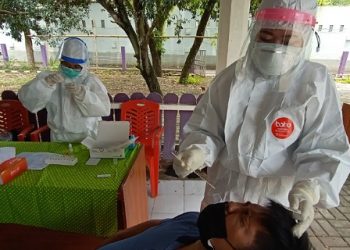 Warga RW 03 Pakulonan Barat Diswab Antigen, Ini Hasilnya