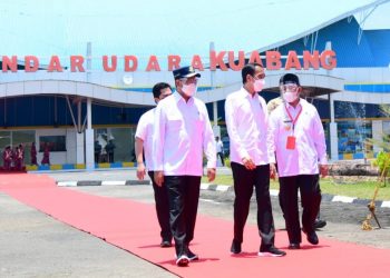 [VIDEO] Peresmian Terminal Penumpang Bandara Kuabang
