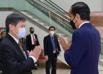 Presiden Jokowi Hadiri ASEAN Leaders’ Meeting di Sekretariat ASEAN