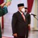Presiden Jokowi Lantik Ganip Warsito sebagai Kepala BNPB