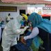 Pemudik Masuk ke Tangerang Diswab Antigen Polres Tangsel