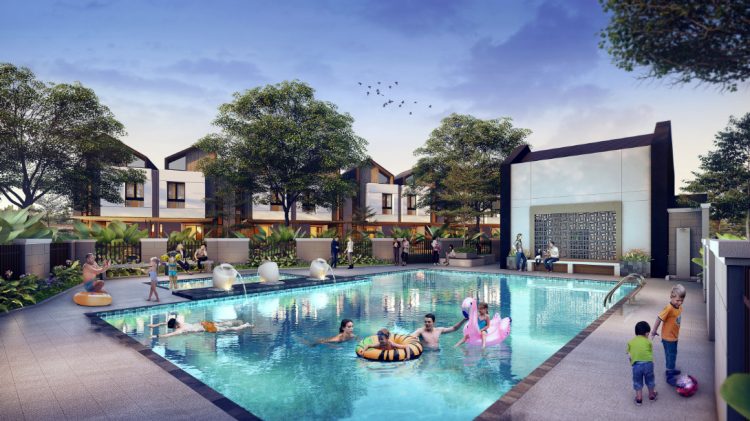 Klaster Fedora Suvarna Alam Sutera. (RLS)