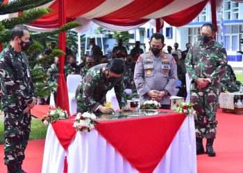 Panglima dan Kapolri Resmikan Perpustakaan Widyasana