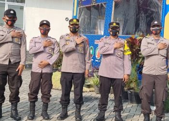 Pastikan Pengamanan Ops Ketupat Maung 2021, Pamatwil Serang Kunjungi Pos Pam di Cikande