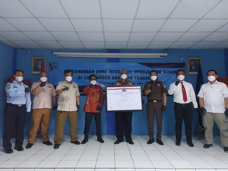 Peringatan HANI 2021 di BNN Kota Tangerang. (IST)