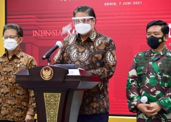 Perkembangan Kasus Aktif Covid-19 Relatif Terkendali
