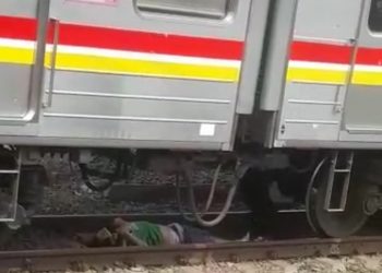 Warga Kalideres Tewas Tersambar Kereta Api di Stasiun Serpong