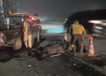 DPU Tangsel Tegaskan Tidak Ada Pengerjaan Hotmix di Jalan Pondok Cabe Raya