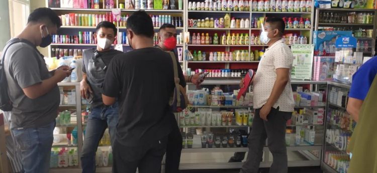 APotik di CItra Raya, Panongan, Kabupaten Tangerang digrebek Polda Banten. (IST)
