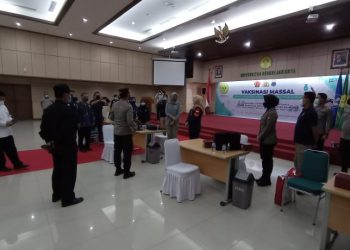Gandeng Mabes Polri, Vaksinasi Massal Di Universitas Negeri Jakarta Sediakan 1.000 Dosis