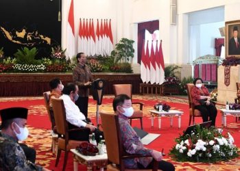 Bertemu Pimpinan Partai Koalisi, Presiden Beberkan Angka-Angka Penanganan Covid-19