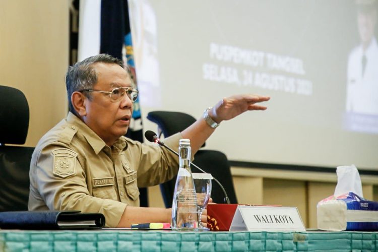 Walikota Tangsel, Benyamin Davnie. (PHD)