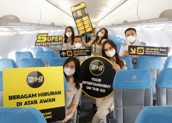 Super Air Jet Manjakan Penumpang dengan Super Entertainment