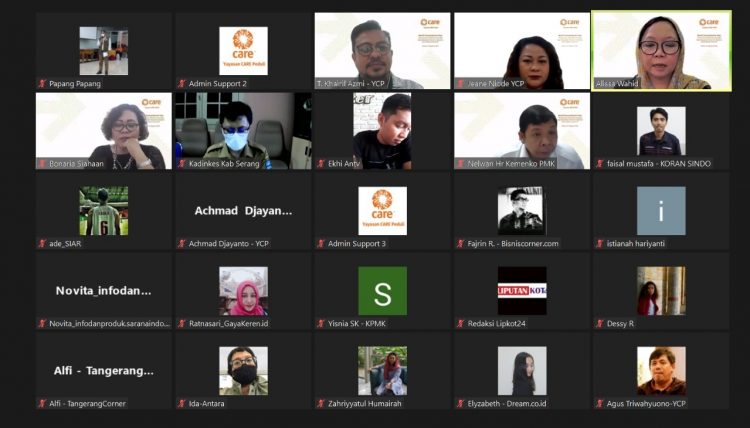 Webinar Hari Kemusiaan Sedunia. (RAY)