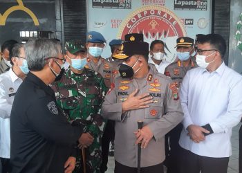 Kapolda Metro Jaya Kungungi Lapas Klas IA Tangerang yang Terbakar