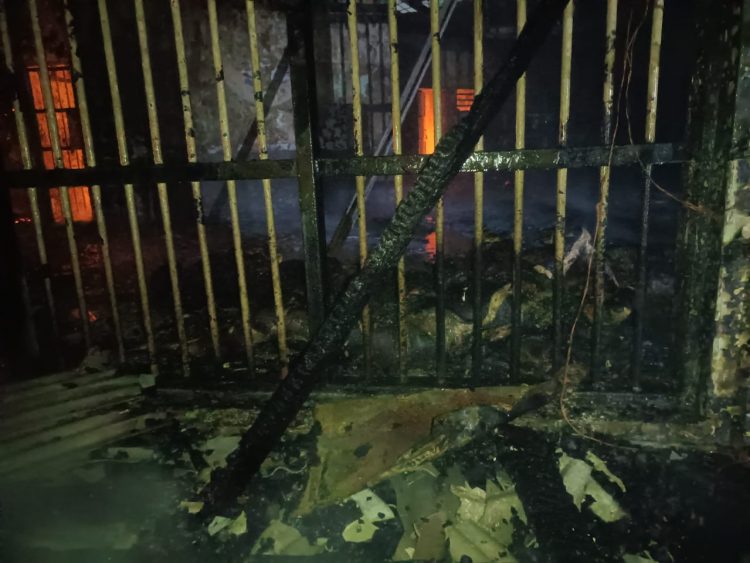 Kebakaran Lapas Klas IA Tangerang. (KEY)