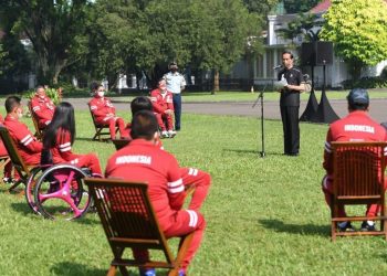 Presiden Berikan Apresiasi dan Penghargaan Kepada Atlet Paralimpiade Tokyo 2020