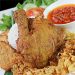 Ayam Goreng Kremes dan Caramel Cream Menu Istimewa Kembang Sepatoe Restaurant Bulan Ini