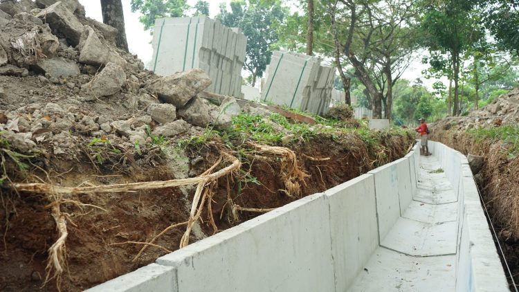 Perbaikan drainase di Kabupaten Tangerang. (IST)