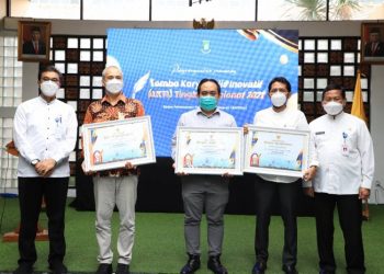 Diikuti Akademisi Seluruh Indonesia, Bappeda Anugerahkan Pemenang LKTI Tingkat Nasional dan Daerah 2021