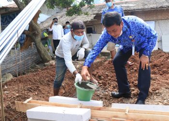 Peringati HUT ke-50, Korpri Kabupaten Tangerang Bedah Rumah Warga Miskin