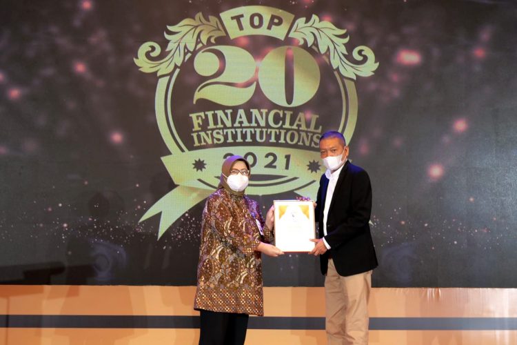 BJB predikat Top 20 raih Financial Institution 2021 dari The Finance. (IST)