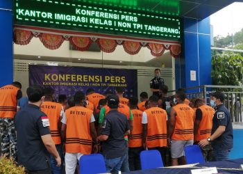 Diduga Terlibat Jaringan Kejahatan Siber, 24 WN Afrika Diamankan Imigrasi Tangerang