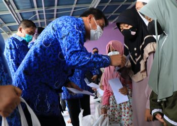 Peringati HUT Ke-50 Tahun, Korpri Kabupaten Tangerang Santuni Yatim Piatu Yayasan Maktabul Aitam